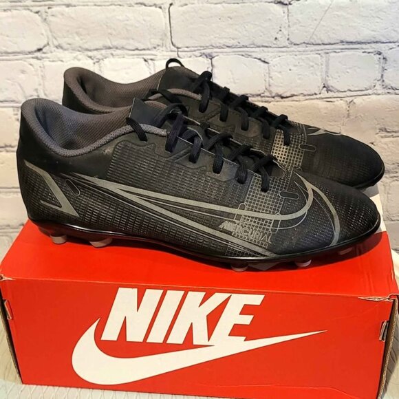Men's Nike Mercurial Vapor Black/Silver - Picture 4 of 8